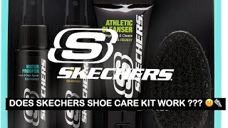 DOES SKECHERS SHOE CARE KIT WORK [upl. by Aihtnis]