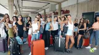 Miss Italia 2015 Jesolo la città della bellezza primo giorno da Miss [upl. by Llebasi]