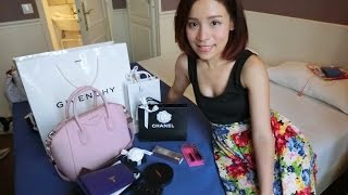 2014 巴黎放血之旅 ♡ Paris Haul Sephora Givenchy Bioderma Chanel Vichy Prada [upl. by Auhsot]