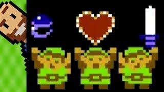 EARLY GAME SECRETS  3 Extra Hearts Sword Upgrade MORE  Legend of Zelda Part 1  NES Classic [upl. by Ylyl]