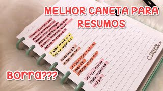 Melhores canetas pretas em gel para resumos [upl. by Tench751]