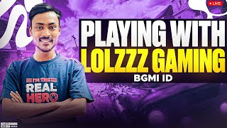 BGMI LIVE💚I ROAD TO CONQUEROR BHAI LOG 😒I TODAY I AM PLAYING WITHLoLzZzGaming ID 😎💀 [upl. by Ineslta69]