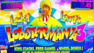 NEW Lobstermania 3 slot machine G2E2015 IGT [upl. by Waynant]