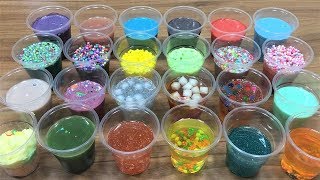 Mixing Old Slimes  Slimesmoothie  Satisfying Slime Video Part 10 [upl. by Goodard]