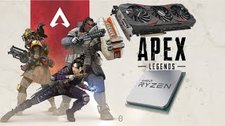 Apex Legends Benchmark GTX 1080 Ryzen 5 1600 [upl. by Anneis337]