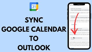 How to Sync Google Calendar to Outlook 2024 EASY  Sync Google Calendar With Outlook [upl. by Giovanni]