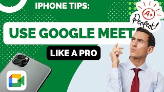 How to Use Google Meet on iPhone [upl. by Tankoos]