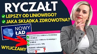 RYCZAŁT od 2022 Jakie Składki ZUS Jakie Stawki Dla kogo Liniowy lepszy Zmiany w Nowy Polski Ład [upl. by Ydnic]