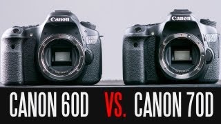 CANON 70D VS CANON 60D FULL InDepth Comparison [upl. by Yxel210]