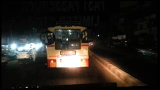 Kerala private bus overtaking KSRTCs [upl. by Garris400]