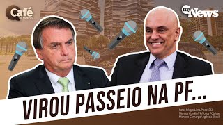 Bolsonaro depõe pela terceira vez e já pode quotpedir músicaquot na sede da Polícia Federal [upl. by Aioj]