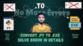 How to Convert py File To exe  How to Convert a Python Script into full application  Tutorials [upl. by Barnes]