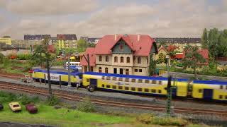 Model Railway with Marklin Model Trains in Z Scale [upl. by Avie]