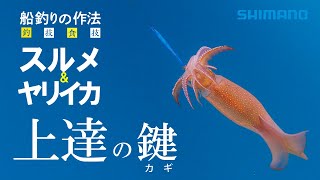 船釣りの作法＃7～釣技食技～ スルメイカ・ヤリイカ上達のカギ×松田竜也【フォースマスター3000】 [upl. by Nezam]