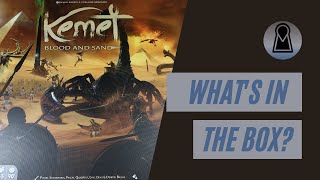 Whats In The Box Kemet Blood and Sand Kickstarter Edition Unboxing [upl. by Adnih]