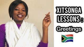 Xitsonga Lessons Ep 1 Beginners  Greetings Learn how to speak South African Language [upl. by Ahsienot599]