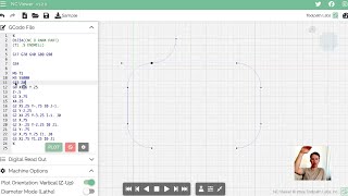 CNC mill intro to Gcode  Part 3 G17 G20 M6 M3 M30 [upl. by Yerhcaz]