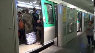 Paris Métro  Ligne 13 St Lazare [upl. by Akihsat570]