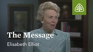 The Message Suffering Is Not For Nothing with Elisabeth Elliot [upl. by Lucille]