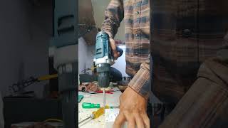 high quality cordless drill machine testing by assembling screw 🔩 [upl. by Ithnan]