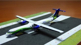 MasWings ATR72500 unboxing and review [upl. by Narmi]