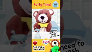 🚽 POTTY TRAINING video for toddlers to watch shorts [upl. by Onairam]