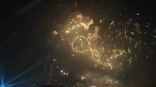 2025 New Year Fireworks at Tamsui [upl. by Eidua]