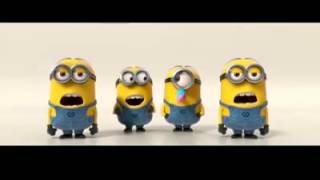 Minions BABABABABANANA SÅNG [upl. by Cirdahc]