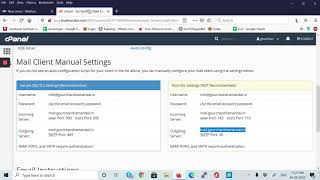 Setting Up SMTP with Cpanel Hosting [upl. by Luy]