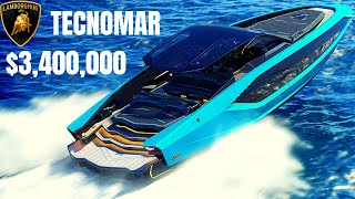 Lamborghini 63 Yacht By Tecnomar  Lamborghinis New Luxury Yacht [upl. by Aloise]