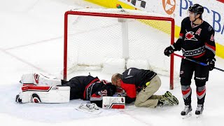 NHL Goalie Injuries [upl. by Beatty]