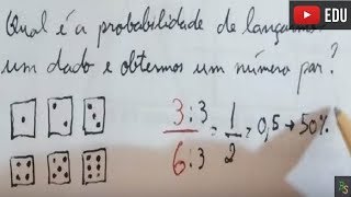 Possibilidades e Probabilidades Simples Parte 1 [upl. by Analed860]