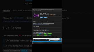 How To Install Live Server in Visual Studio Code 2022 [upl. by Eustatius]