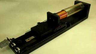 Single Axis Positioning Linear Motor Stage by MOTICONT [upl. by Anelleh]