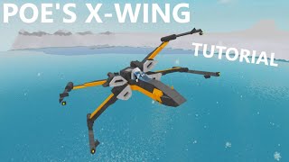 Poes X Wing Tutorial Plane Crazy [upl. by Whitebook]