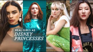 Disney Princesses Reimagined As Real Girls in 2019 [upl. by Ynnohj]