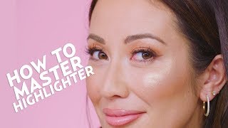 HOW TO USE HIGHLIGHTER THE CORRECT WAY 2021  NINA UBHI [upl. by Happ]