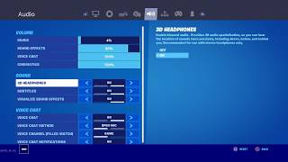 HOW to SEE footsteps how to turn on visualize sound effects fortnite chapter 2 [upl. by Koziarz]