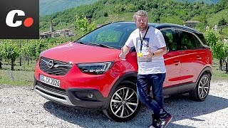 Opel Crossland X SUV  Primera prueba  Test  Review en español  Contacto  cochesnet [upl. by Nnomae]