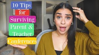 10 Tips for Parent amp Teacher Conferences [upl. by Alokin]