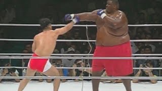 PRIDE 3 Yarbrough 600lbs vs Takase 169lbs [upl. by Gilliette]