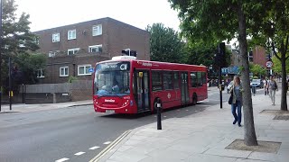 Full Route Visual  London Bus Route C11 Brent Cross Shopping Centre to Archway LK59AVJ DE1022 [upl. by Courtund978]