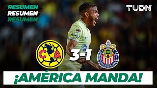 Resumen y goles  América 31 Chivas  Amistoso 2022  TUDN [upl. by Cardew731]