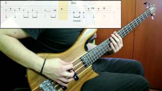 Tame Impala  The Less I Know The Better Bass Cover Play Along Tabs In Video [upl. by Essirahs225]