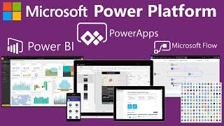 Microsoft Power Platform Overview Power BI PowerApps Flow Azure Common Data Service [upl. by Cleary]