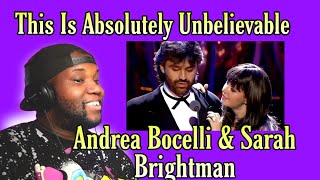 Sarah Brightman amp Andrea Bocelli  Time To Say Goodbye  Reaction [upl. by Urbai326]