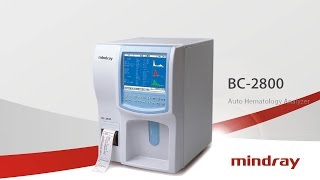 Mindray BC2800 Auto Hematology Analyzer [upl. by Minsk]