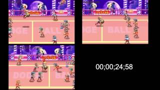 TAS Competition  Super Dodge Ball Advance [upl. by Anairt]