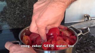 Tomatensoep met balletjes hoe maken Eenvoudig recept [upl. by Nohsed]