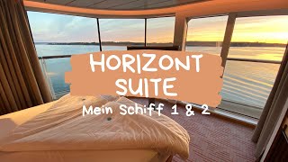 Mein Schiff Horizontsuite 7219  Unsere bisher schönste Kabine 😍 [upl. by Elyl]